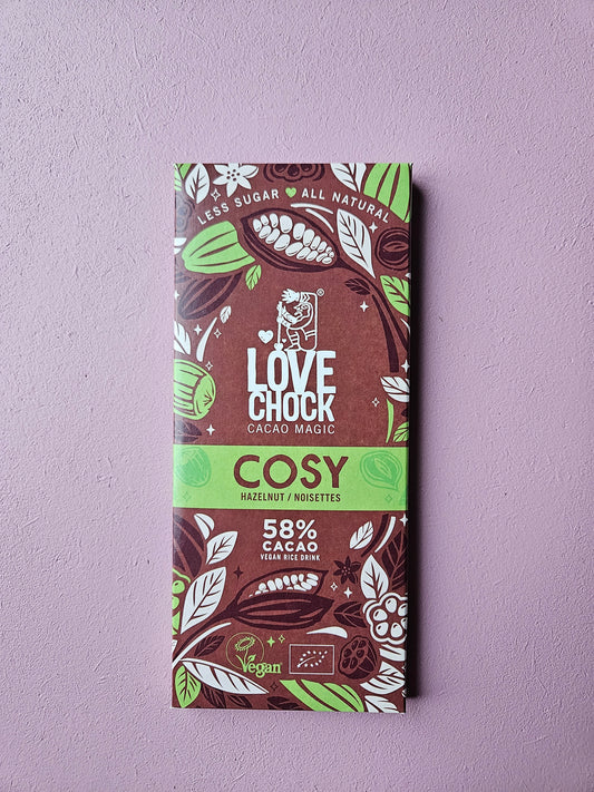 Lovechock chocolade | cosy hazelnoot