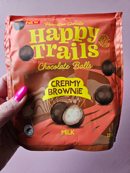 Creamy brownie van happytrails