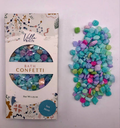 Sea Moss Confetti voor in bad